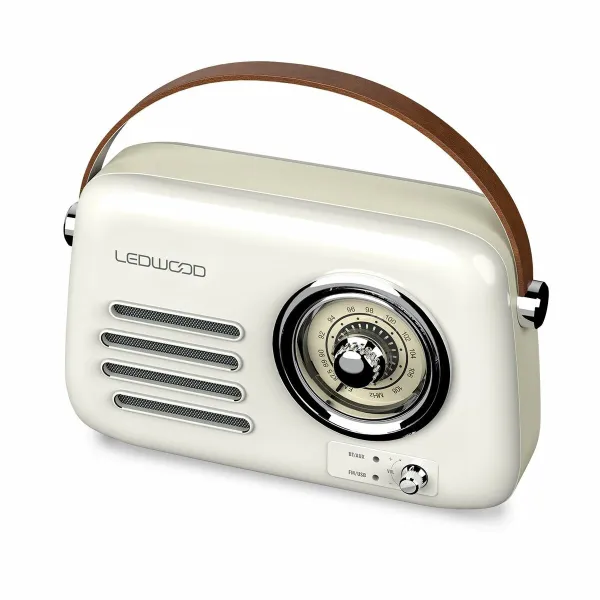 Tranzistorinis radijas Ledwood ALMA BLANCO Balta 30 W (Naudoti A)