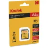 Micro SD Memory Card with Adaptor Kodak EKMSD64GXC10K 64 GB