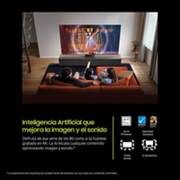 Smart TV Samsung TQ85Q8FAAUXXC 85" 4K Ultra HD LED HDR QLED