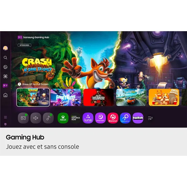 Smart TV Samsung TU50U8075F 4K Ultra HD 50" LED ULED HDR HDR10+ Ultra HD 4K DVB-T2