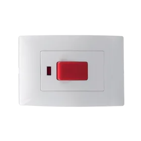 LECCE dvipolis jungiklis 45A baltas