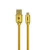 WEKOME WDC-161 Sakin Series - USB-A to Micro USB Fast Charging 6A connecting cable 1 m (Gold) 