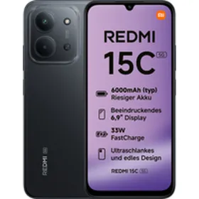Išmanusis Telefonas Xiaomi Redmi 15C 6,9" Octa Core 4 GB RAM 128 GB Juoda
