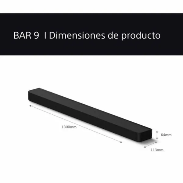 Soundbar Sony BRAVIA Musta