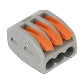TRĪS VADĪTĀJU SPAIĻU BLOKS 4.00MM2