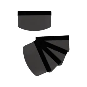 Аппликатор KSIX Защита экрана Мобильный телефон Чёрный (5 pcs)