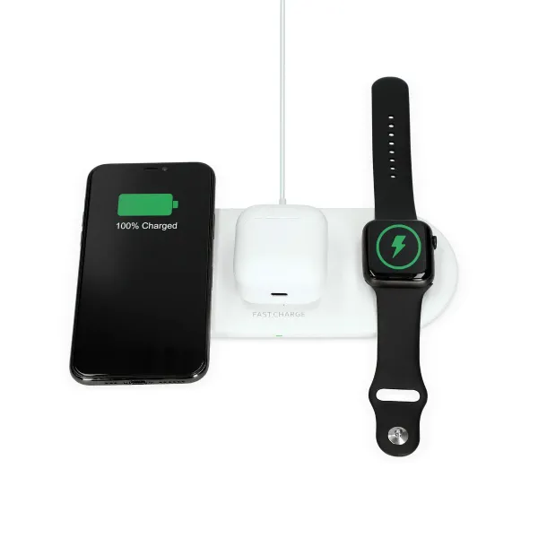 Cordless Charger KSIX Apple-compatible White