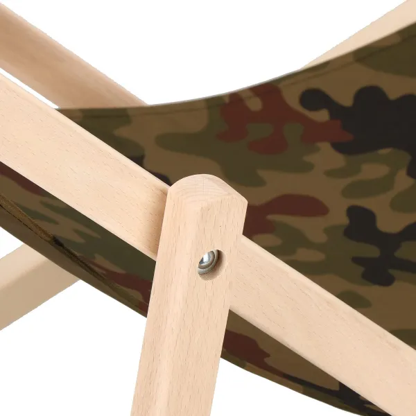Rest folding wooden chair Springos DC0010 DSMORO