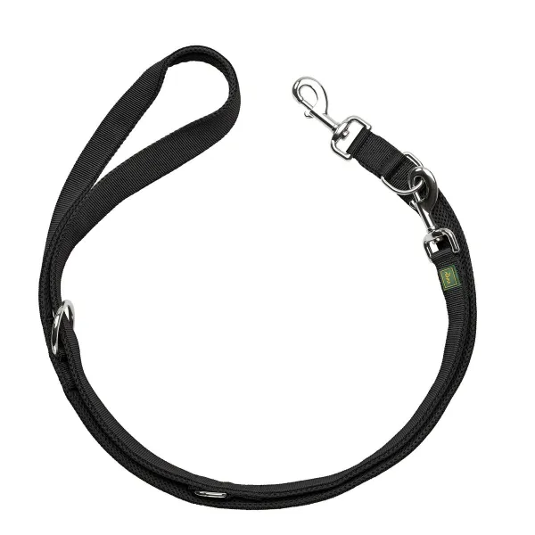 Koerarihm Hunter DIVO UP Must 1,5 x 200 cm