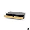 Ekrano laikiklis Confortime 47 x 26 x 10 cm Ruda Juoda (6 vnt.)