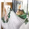 Brasilialainen riippumatto tyynyillä Springos HM049 130x100cm