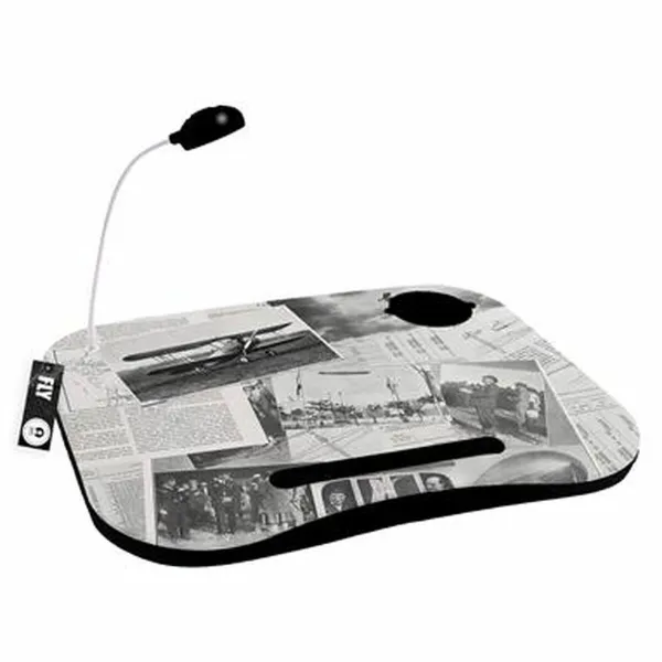 Nešiojamų kompiuterių stovas DKD Home Decor PVC Šiuolaikiškas Vintage 48 x 38 x 7 cm