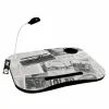 Nešiojamų kompiuterių stovas DKD Home Decor PVC Šiuolaikiškas Vintage 48 x 38 x 7 cm