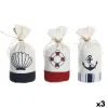 Rūteris DKD Home Decor Zils Balts Sarkans