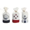Rūteris DKD Home Decor Zils Balts Sarkans