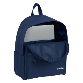 Kannettavan reppu Safta M902 Laivastonsininen 31 x 40 x 16 cm