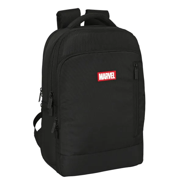 Рюкзак для ноутбука и планшета с USB-выходом Marvel Чёрный