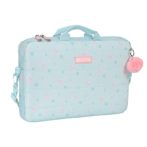Nešiojamojo kompiuterio dėklas Moos Garden 15,6'' 40 x 27 x 4 cm Turkis