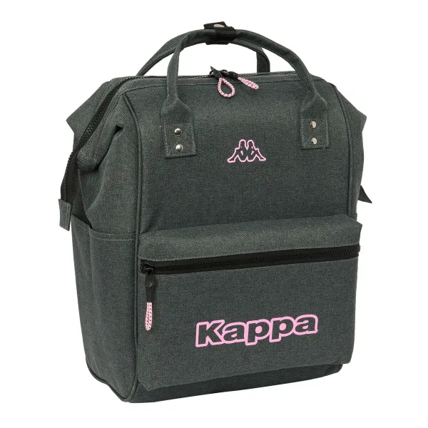 Portatīvā datora mugursoma Kappa Silver Pink Pelēks 27 x 40 x 19 cm