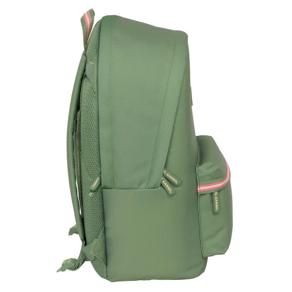Kuprinė nešiojamam kompiuteriui El Ganso +usb el ganso basics Žalia 31 x 44 x 18 cm