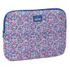Nešiojamojo kompiuterio dėklas Nait Nait Flores coimbra azul Mėlyna 34 x 25 x 2 cm