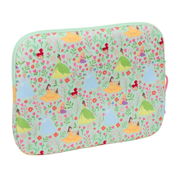 Чехол для ноутбука Disney Princess Bloom Зеленый Розовый 15,6'' 39,5 x 27,5 x 3,5 cm