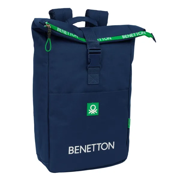 Kuprinė nešiojamam kompiuteriui Benetton Green Tamsiai mėlyna 28 x 42 x 13 cm
