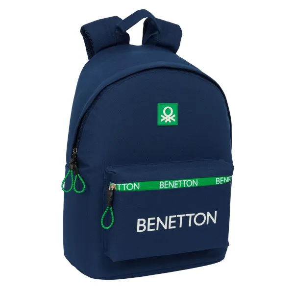 Kuprinė nešiojamam kompiuteriui Benetton benetton Tamsiai mėlyna 31 x 41 x 16 cm