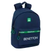 Kuprinė nešiojamam kompiuteriui Benetton benetton Tamsiai mėlyna 31 x 41 x 16 cm