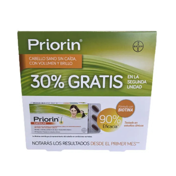 Priorin Capsules 2x60 Units 