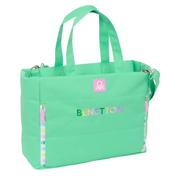 Kannettavan salkku Benetton Mint 40 x 31 x 17 cm