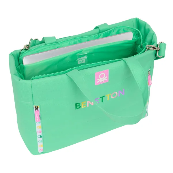Kannettavan salkku Benetton Mint 40 x 31 x 17 cm