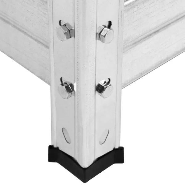 Hylly Springos 205x120x45cm 5 hyllyä