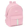 USB-liitännällä varustettu reppu kannettavalle tietokoneelle ja tabletille El Ganso Basics Pinkki