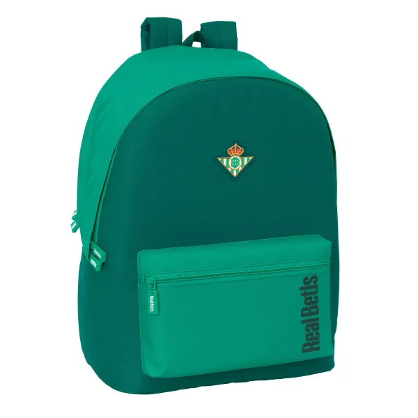 Nešiojamo kompiuterio ir planšetinio kompiuterio kuprinė su USB išvestimi Real Betis Balompié Žalia