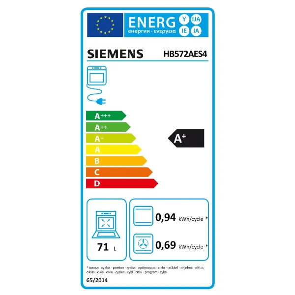 Orkaitė Siemens AG HB572AES4