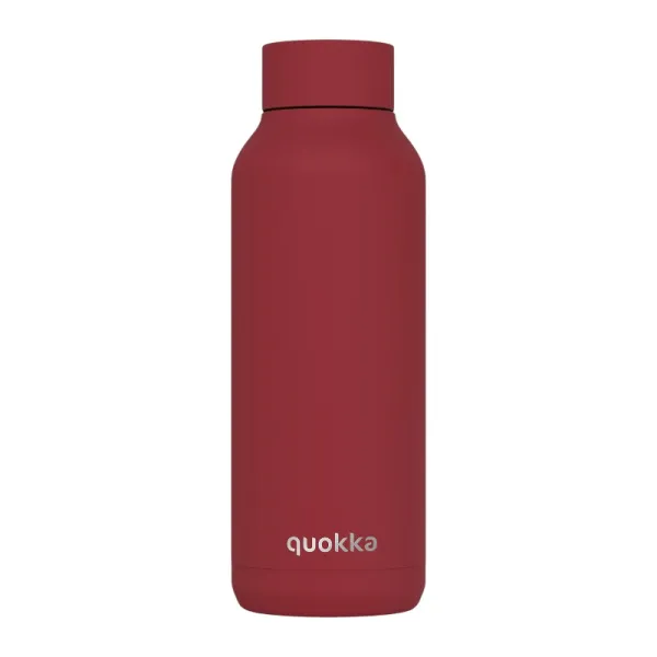 Quokka Solid - Stainless Steel Thermal Bottle 510 ml (Firebrick Red)