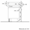 Indukcinė kaitlentė BOSCH PUC611AA5E 60 cm 4600 W