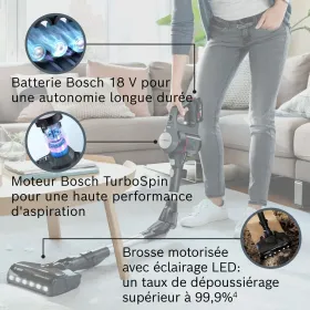 Juhtmevaba Tolmuimeja BOSCH BBS712A Must