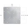 Sieninis dangtelis Neomounts FPMA-VESA200 22"-42" 35 kg
