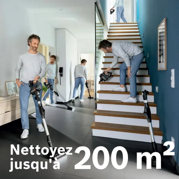 Juhtmevaba Tolmuimeja BOSCH BBS712A Must