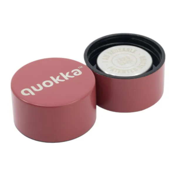 Quokka Solid - Stainless Steel Thermal Bottle 510 ml (Firebrick Red)