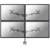 Ekrano laikiklis Neomounts FPMA-D935D4 Sidabras 27"