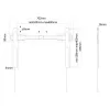 Подставка для ТВ Neomounts LED-W600BLACK 75" 37" 35 kg