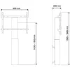 TV laikiklis Neomounts PLASMA-W2250BLACK 42" 100" 130 Kg