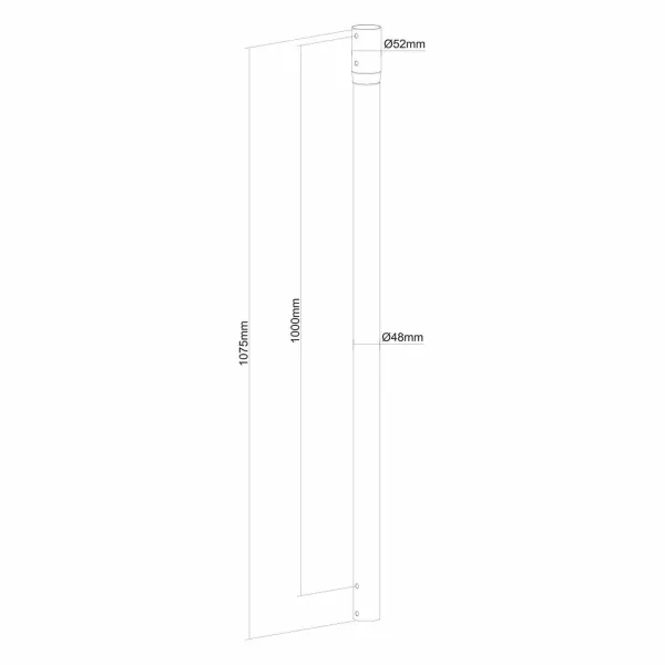 Удлинители Neomounts NS-EP100BLACK 100 kg