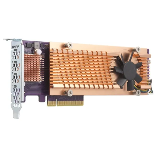 PCI Karte SSD M.2 Qnap QM2-4P-384