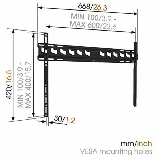 Televiisori Alus Vogel's 8564000              40"-80" 80 kg