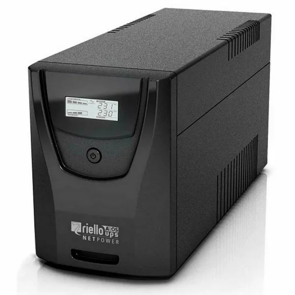 Keskeytymätön Virtalähdejärjestelmä Interaktiivinen Järjestelmä UPS Riello Netpower 600 W