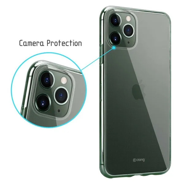 Crong Crystal Slim Cover - iPhone 11 Pro Case (Clear)
